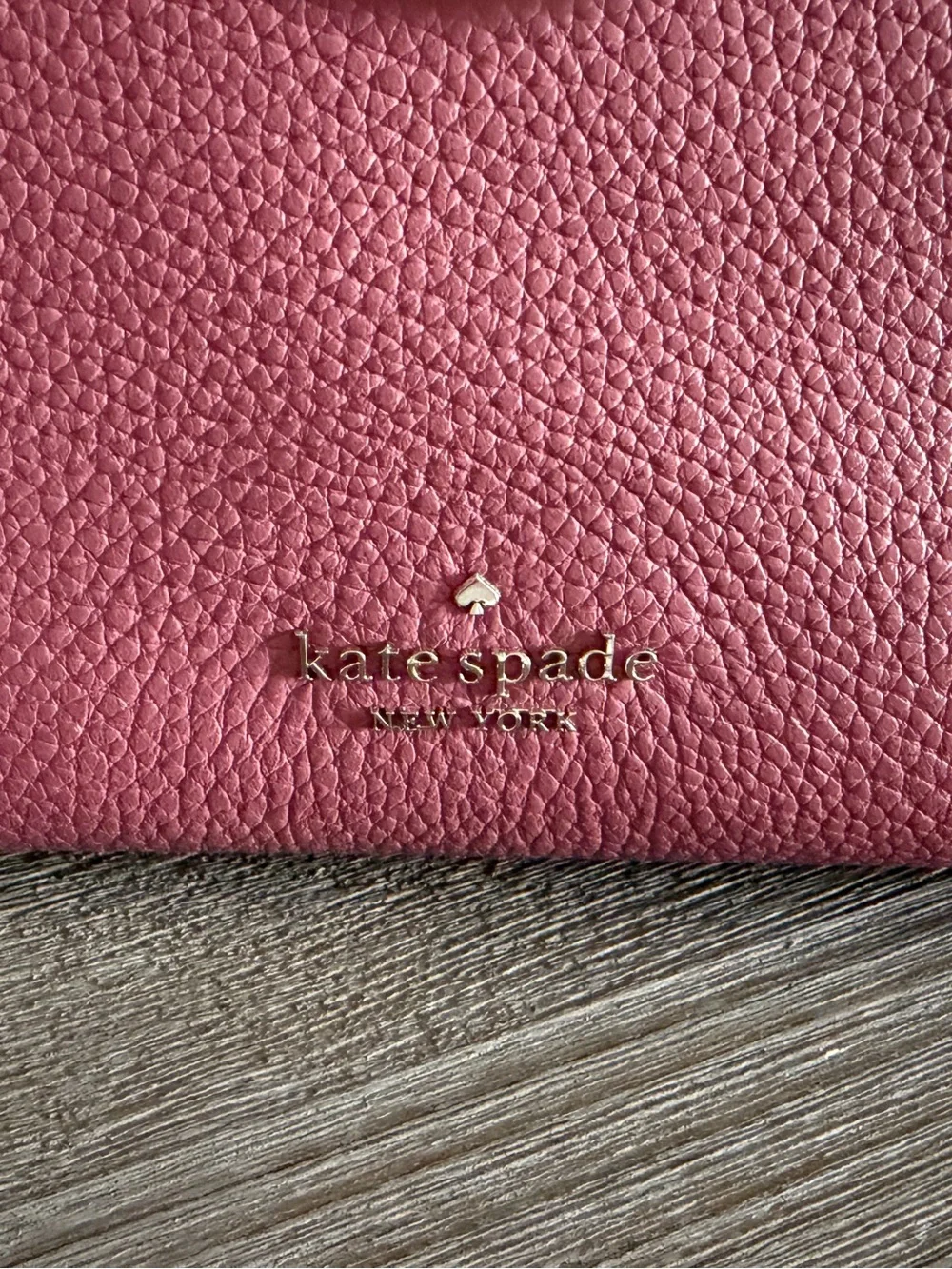 kate spade Coral Pink Pebbled Leather Satchel